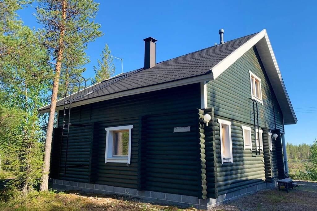 Шале Ylläsjärven Villa Veikko Киттиля-17